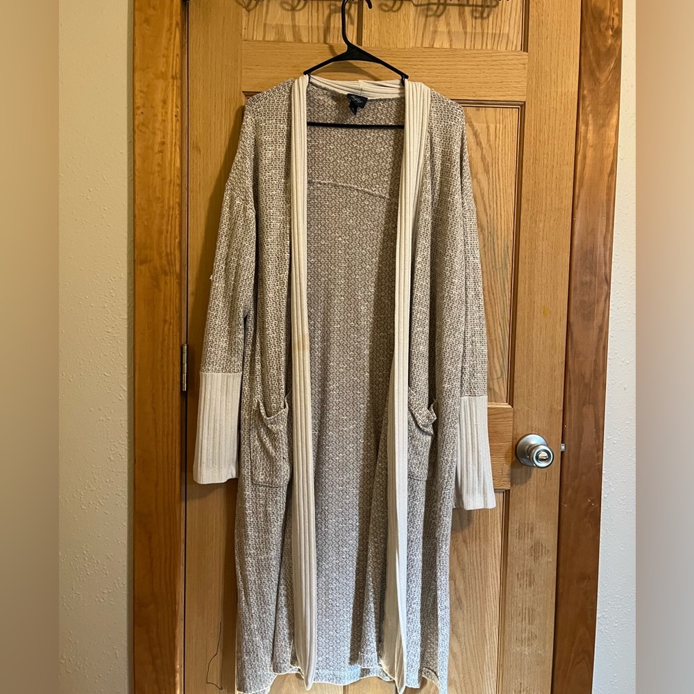 XL long cardigan